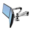 Best Ergotron LX Dual Side-by-Side Monitor Arm, Up to 27" Monitor, Black (45-245-026)
