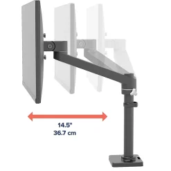 New Ergotron NX Adjustable Single Monitor Arm, Up to 34