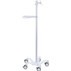 Best Ergotron StyleView Pole Cart, Up to 24" Monitor, Bright White (24-818-211)