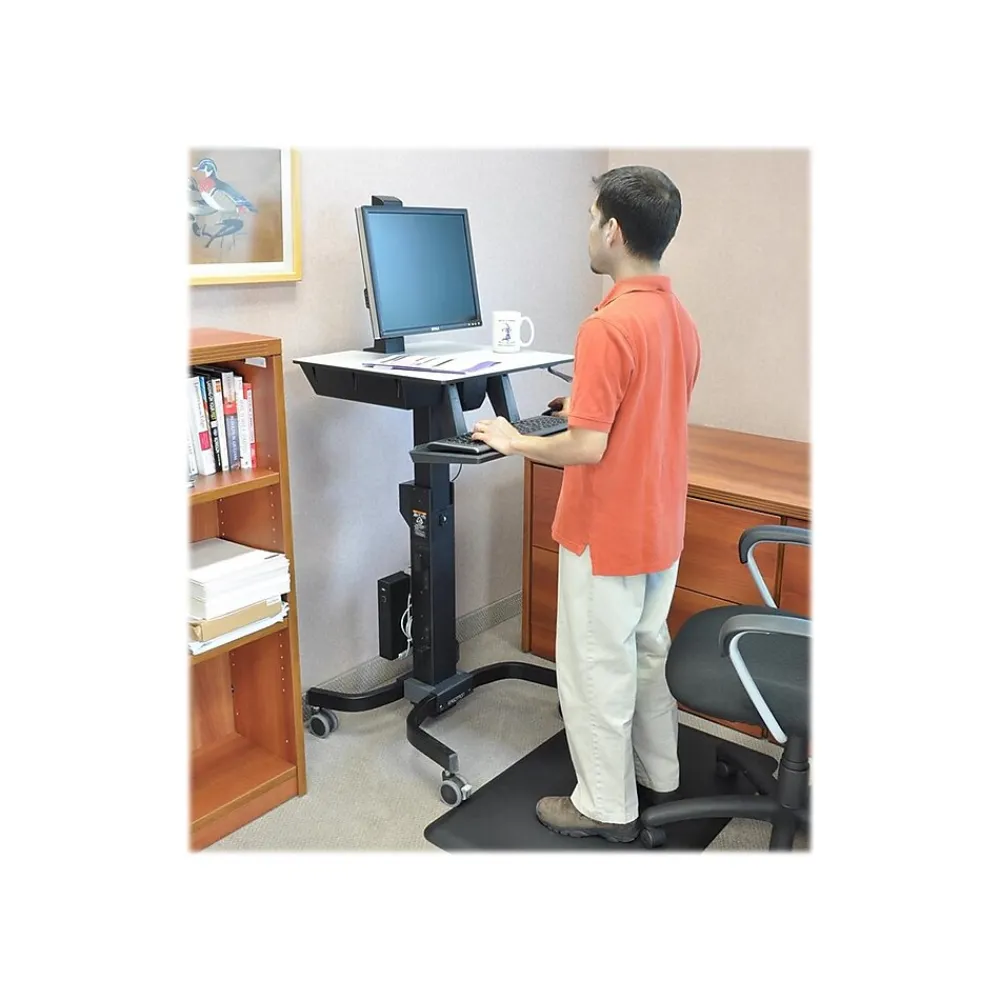 Standing Desks*Ergotron WorkFit-C Single LD Sit-Stand Workstation, Fits Up to 24" Display