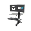 Discount Ergotron WorkFit-S Dual Monitor Stand, Up to 24" Monitors, Black (33-349-200)