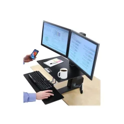 Discount Ergotron WorkFit-S Dual Monitor Stand, Up to 24