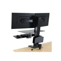 Discount Ergotron WorkFit-S Dual Monitor Stand, Up to 24