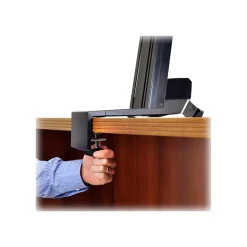 Standing Desks*Ergotron WorkFit-S Single HD Workstation with Worksurface Adjustable Converter, Aluminum/Plastic/Steel (33-351-200)