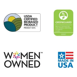 Chair Mats*ES Robbins Natural Origins Carpet Chair Mat with Lip, 36