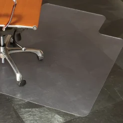 Chair Mats*ES Robbins Natural Origins Hard Floor Chair Mat with Lip, 45" x 53'', Clear (ESR143012)