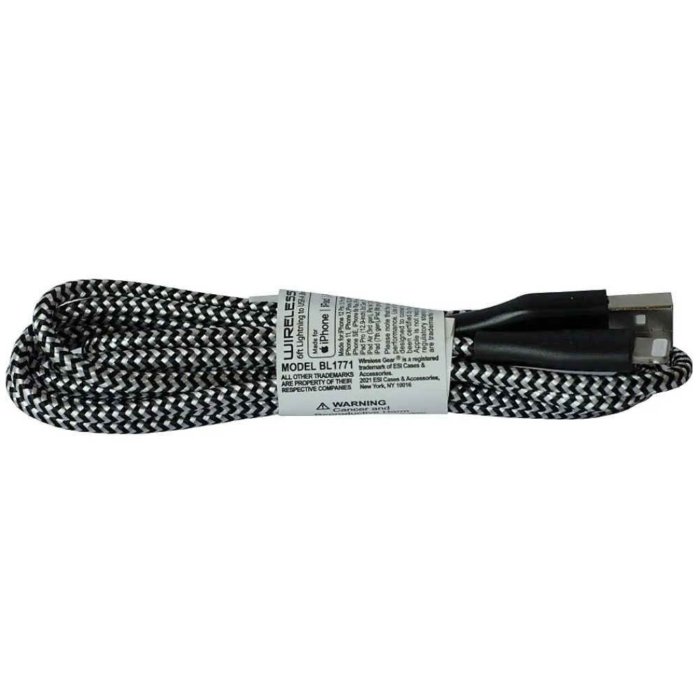 Wireless Gear Lighting to USB-A Cable, Black (BL1771)<ESI