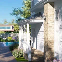 eufy Outdoor Wireless 3K Security Camera, White (T81701W1)