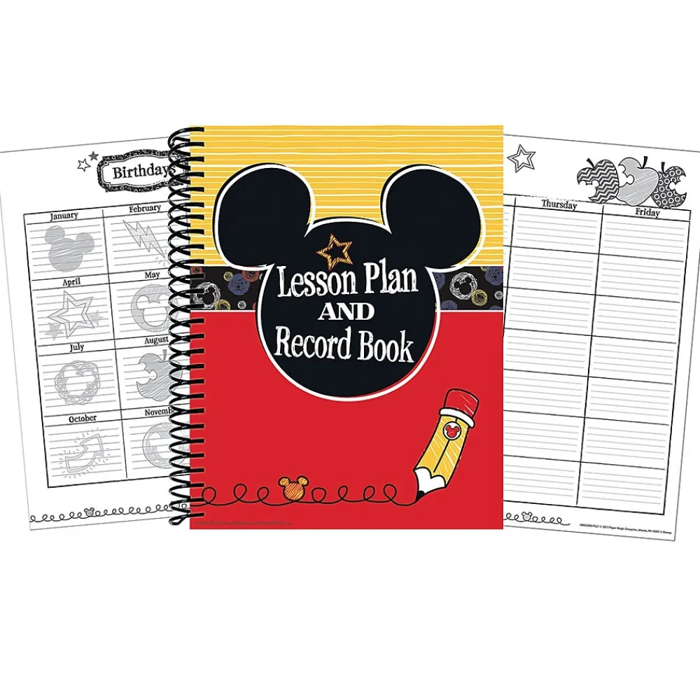 Grade Books*Eureka Mickey Color Pop! Lesson Plan & Record Book, Pack of 2 (EU-866268-2)