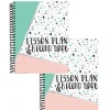 Grade Books*Eureka Simply Sassy Lesson Plan & Record Book, Pack of 2 (EU-866428-2)