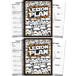 Grade Books*Eureka Star Wars Super Troopers Lesson Plan Book, Pack of 2 (EU-866274-2)