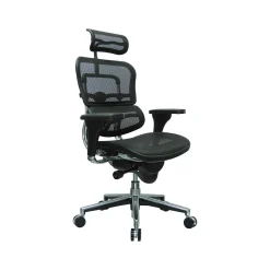 Office Chairs*Eurotech High Back Mesh Task Chair, Black (ME7ERG(N))