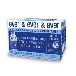 Ever & Ever Reverse Osmosis Sparkling Water, 16 Oz., 12/Carton (800001)