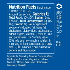 Ever & Ever Reverse Osmosis Sparkling Water, 16 Oz., 12/Carton (800001)