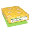 Card Stock*Exact 65 lb. Cardstock Paper, 8.5" x 11", Martian Green, 250 Sheets/Pack (WAU21811)