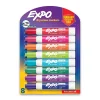 Markers|Expo Dry Erase Markers, Chisel Tip, Assorted, 8/Pack (1927524)