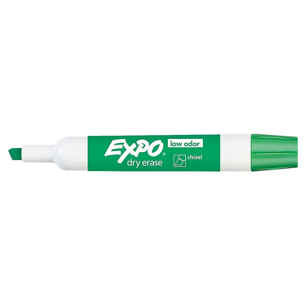 Markers|Expo Dry Erase Markers, Chisel Tip, Assorted, 8/Pack (1927524)