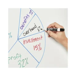 Markers|Expo Dry-Erase Marker, Chisel Tip, Black, 8/Pack (1980443)