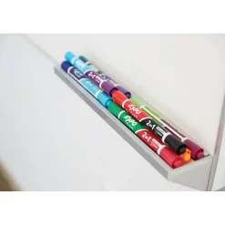 Markers|Expo 2-in-1 Dry Erase Markers, Chisel Tip, Assorted, 4/Pk (1944655)