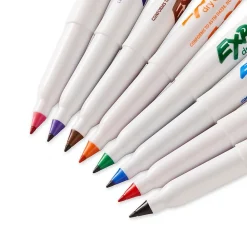 Markers|Expo Low Odor Dry Erase Marker, Ultra Fine Tip, Assorted, 8/Pack (1884309)