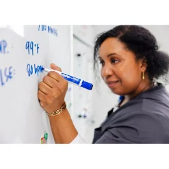 Markers|Expo Magnetic Dry Erase Markers, Fine Tip, , 4/Pack (1944745) Black