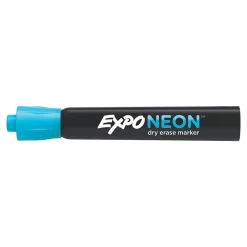 Markers|Expo Neon Window Dry Erase Markers, Bullet Tip, Assorted, 5/Pack (1752226)