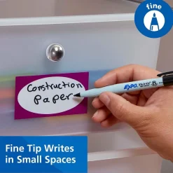 Markers|Expo Vis-a-Vis Wet Erase Markers, Fine Point, Assorted, 4/Pack (16074/2134341)