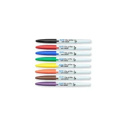 Markers|Expo Vis-a-Vis Wet Erase Markers, Fine Point, Assorted, 8/Pack (16078)