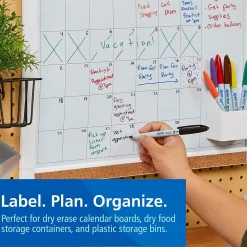 Markers|Expo Vis-a-Vis Wet Erase Markers, Fine Point, Assorted, 8/Pack (16078)