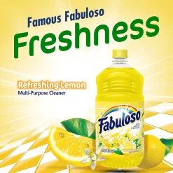 All Purpose Cleaner, Lemon, 169 Fl. Oz., 3/Pk (MX06813ACT)<Fabuloso