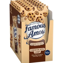 Famous Amos Wonders From the World Chocolate Cookies, 3 oz., 6/Box (FEU05908)