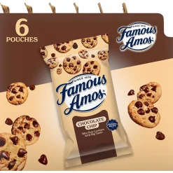 Famous Amos Wonders From the World Chocolate Cookies, 3 oz., 6/Box (FEU05908)