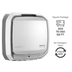 Fellowes AeraMax Pro AM3 H13 True HEPA Wall Mount Air Purifier, Silver (9416201)