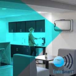 Fellowes AeraMax Pro AM4 PC H13 True HEPA Hardwired Wall Mounted Air Purifier, Stainless (9573101)