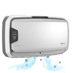 Fellowes AeraMax Pro AM4 PC H13 True HEPA Hardwired Wall Mounted Air Purifier, Stainless (9573101)