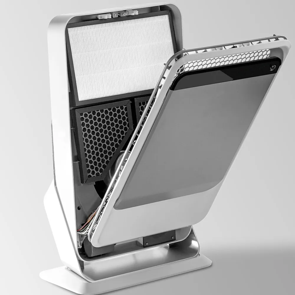 Fellowes AeraMax Pro AM2 True HEPA Wall Mounted Air Purifier w/ Floor Stand, White (9416101)