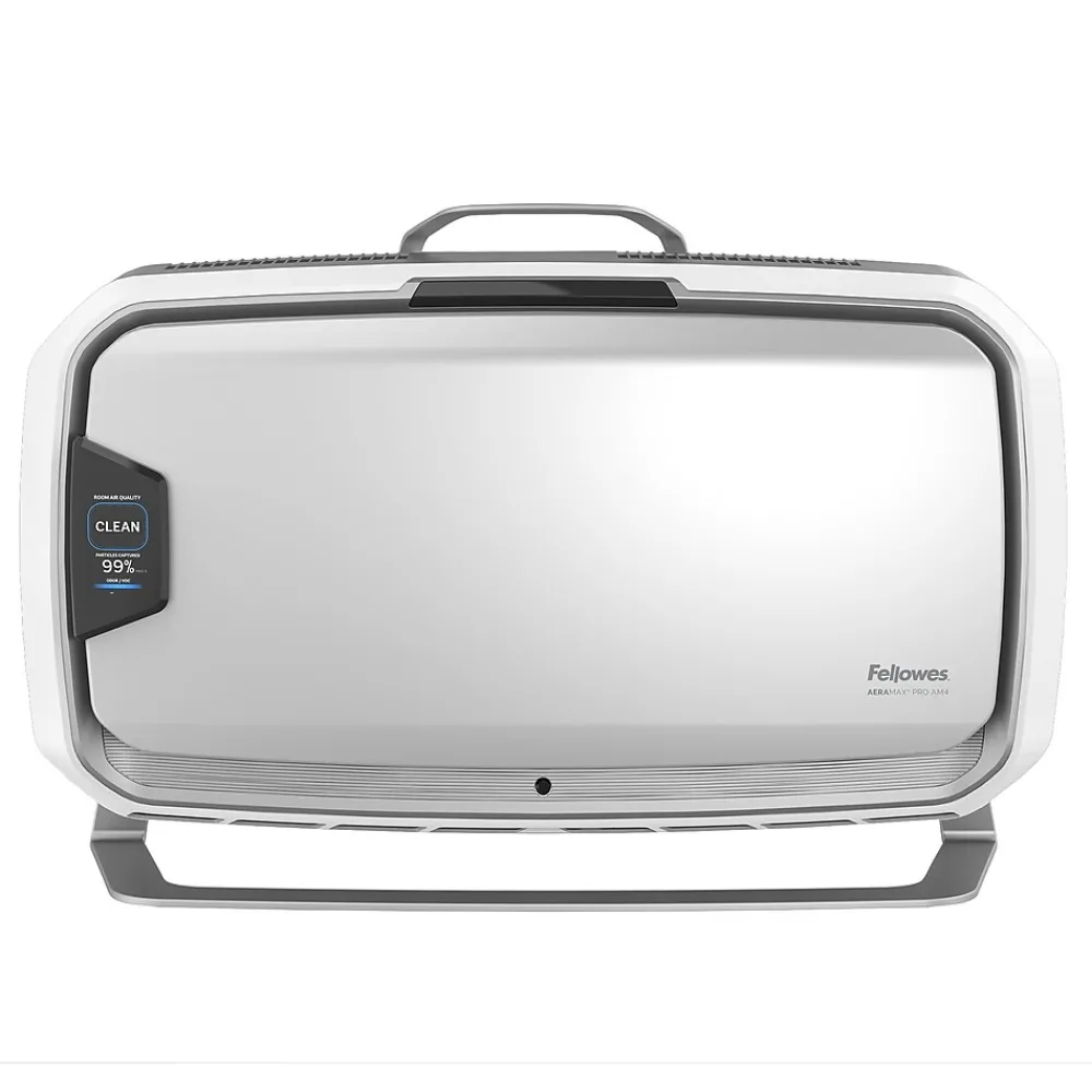 Fellowes AeraMax PRO True HEPA Console Air Purifier, Stainless (9573301)