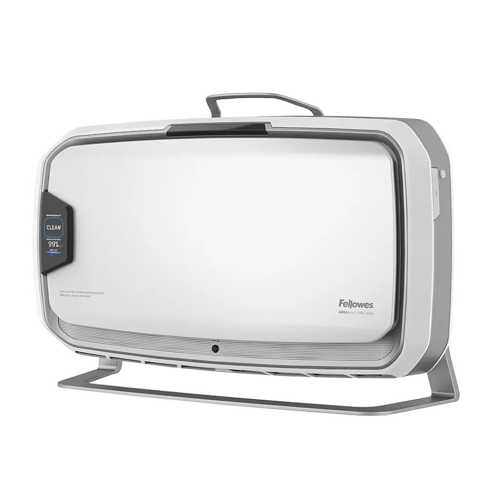 Fellowes AeraMax PRO True HEPA Console Air Purifier, Stainless (9573301)