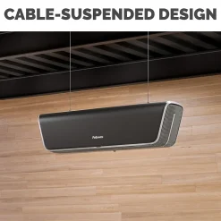 Fellowes Array AC2 True HEPA Ceiling Mounted Air Purifier, 5-Speed, Black (5889202)