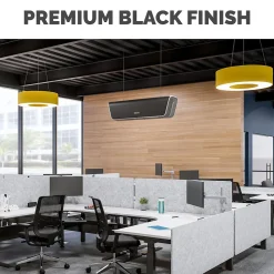 Fellowes Array AC2 True HEPA Ceiling Mounted Air Purifier, 5-Speed, Black (5889202)