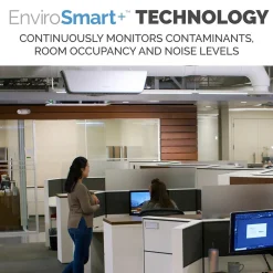 Fellowes Array AC2 True HEPA Ceiling Mounted Air Purifier, 5-Speed, White (5889201)