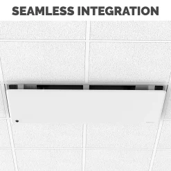 Fellowes Array AR2 True HEPA Ceiling Mounted Air Purifier, 5-Speed, White (5888901)