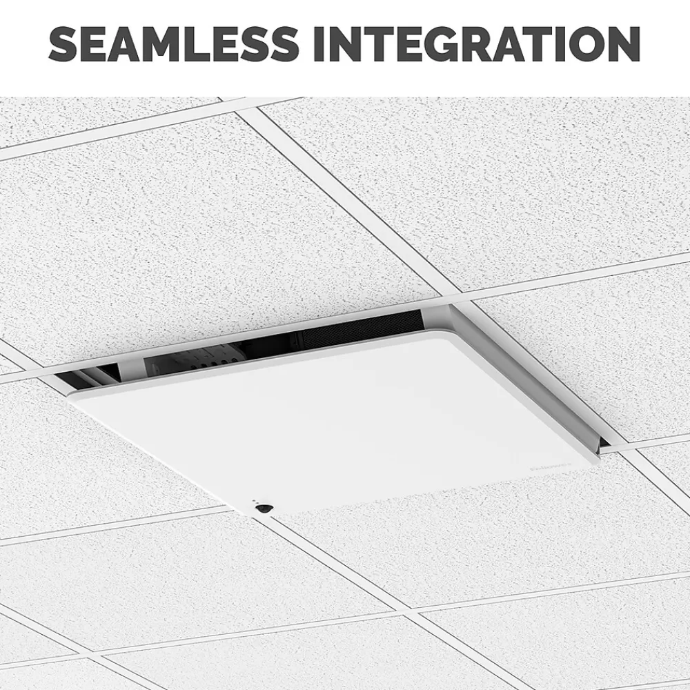 Fellowes Array AR1 True HEPA Ceiling Mounted Air Purifier, 5-Speed, White (5888601)