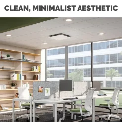 Fellowes Array AR1 True HEPA Ceiling Mounted Air Purifier, 5-Speed, White (5888601)