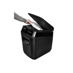 Clearance Fellowes AutoMax 200C 200-Sheet Cross-Cut Commercial Shredder (4653501)