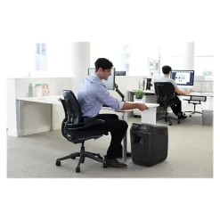 Clearance Fellowes AutoMax 200C 200-Sheet Cross-Cut Commercial Shredder (4653501)