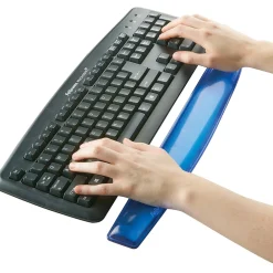 Online Fellowes Crystals Gel Wrist Rest, (91137) Blue