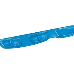 Sale Fellowes Gel Keyboard Palm Support with Microban, Non-Skid Backing, (9183101) Blue