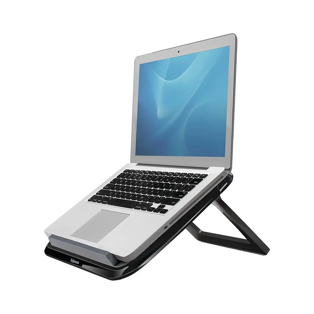I-Spire Series 12.63" x 11.25" Laptop Stand, Black/Gray (8212001)<Fellowes Clearance