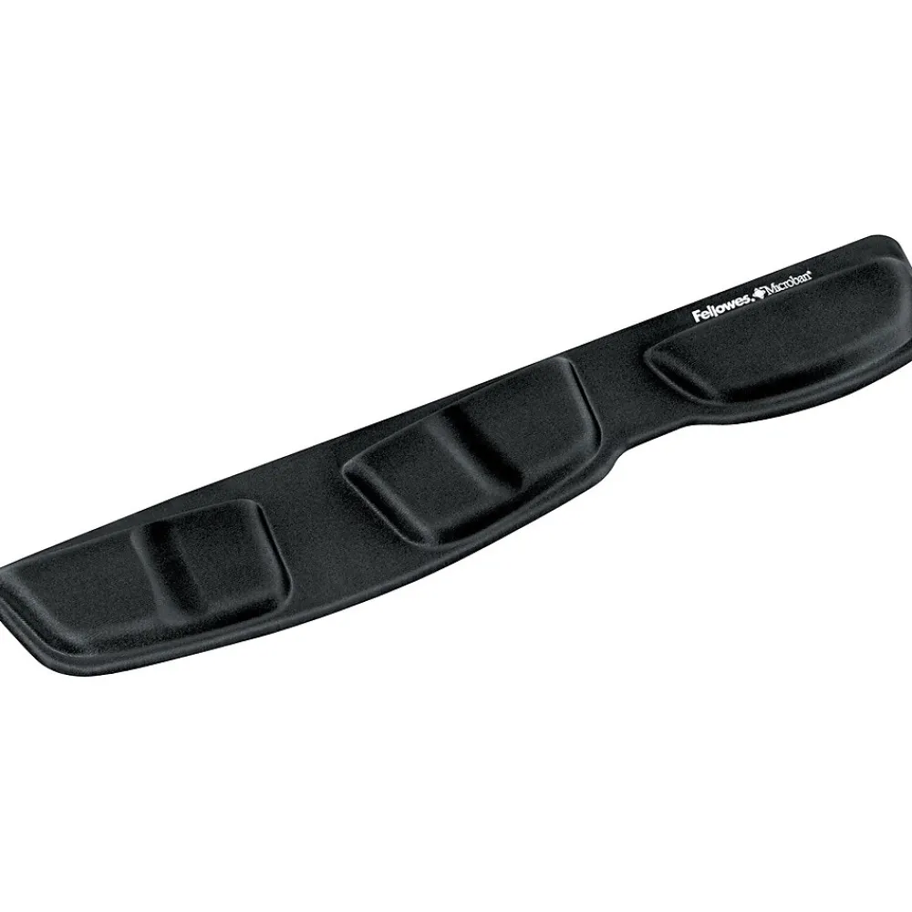 Sale Fellowes Keyboard Palm Support, Fabric, (9182801) Black